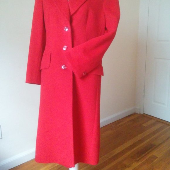 ESCADA Mid Midi Length Winter Wool Coat - Picture 3 of 16